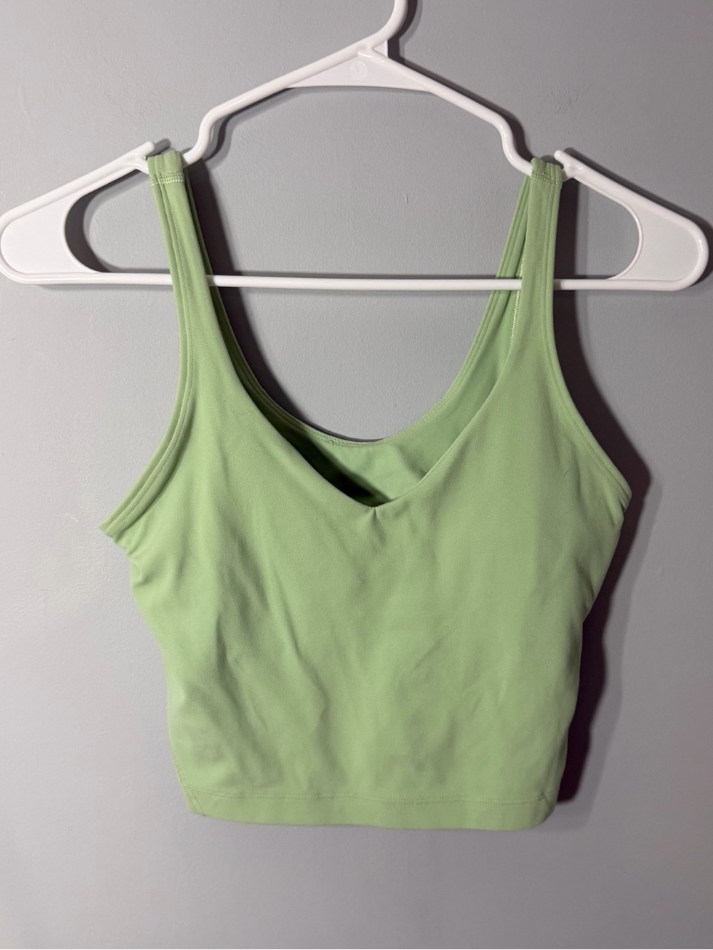 Lululemon light green align tank top